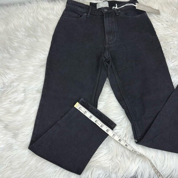 Everlane Women's NWT Black The Curvy Cheeky Denim Minimalist Jean W26-27/L25.5‎ - Picture 11 of 11